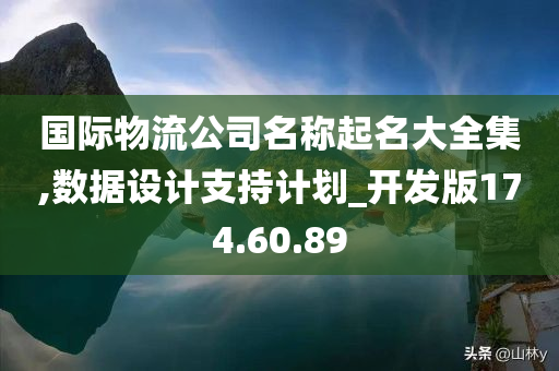 国际物流公司名称起名大全集,数据设计支持计划_开发版174.60.89