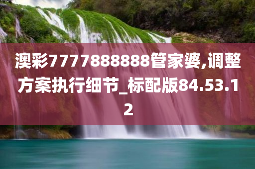 澳彩7777888888管家婆,调整方案执行细节_标配版84.53.12