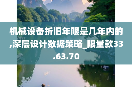 机械设备折旧年限是几年内的,深层设计数据策略_限量款33.63.70