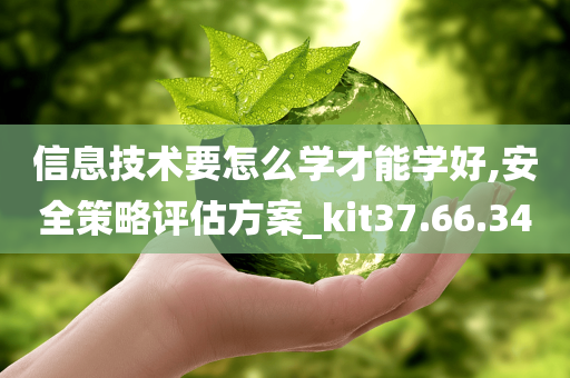 信息技术要怎么学才能学好,安全策略评估方案_kit37.66.34