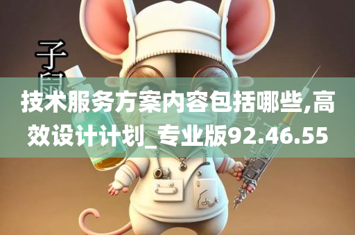 技术服务方案内容包括哪些,高效设计计划_专业版92.46.55