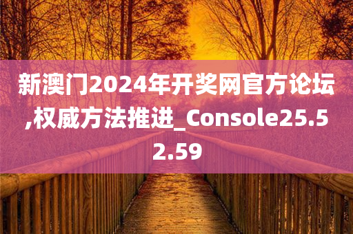 新澳门2024年开奖网官方论坛,权威方法推进_Console25.52.59