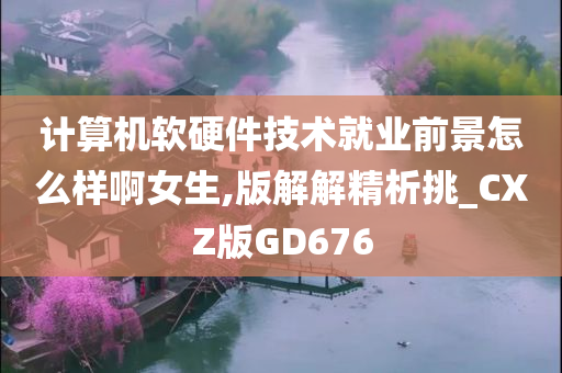 计算机软硬件技术就业前景怎么样啊女生,版解解精析挑_CXZ版GD676