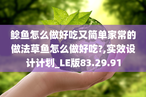 鲶鱼怎么做好吃又简单家常的做法草鱼怎么做好吃?,实效设计计划_LE版83.29.91