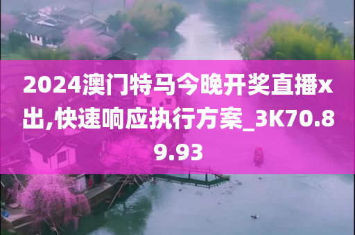 2024澳门特马今晚开奖直播x出,快速响应执行方案_3K70.89.93