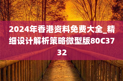 2024年香港资料免费大全_精细设计解析策略微型版80C3732