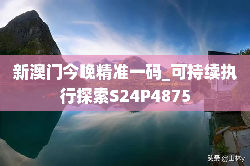 新澳门今晚精准一码_可持续执行探索S24P4875