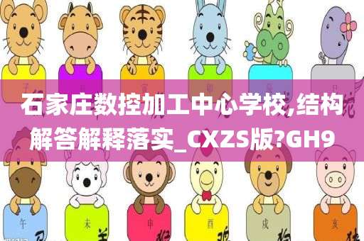 石家庄数控加工中心学校,结构解答解释落实_CXZS版?GH9