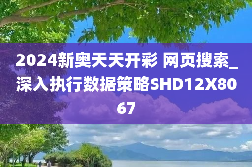 2024新奥天天开彩 网页搜索_深入执行数据策略SHD12X8067