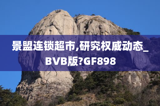 景盟连锁超市,研究权威动态_BVB版?GF898