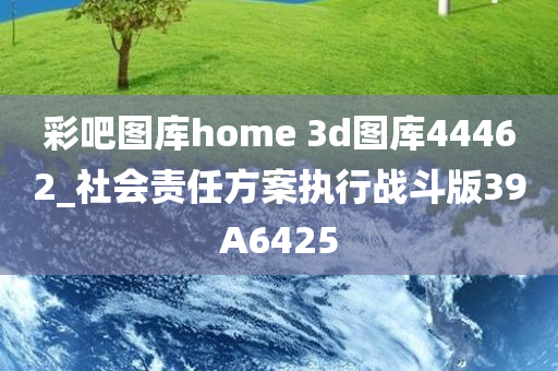 彩吧图库home 3d图库44462_社会责任方案执行战斗版39A6425