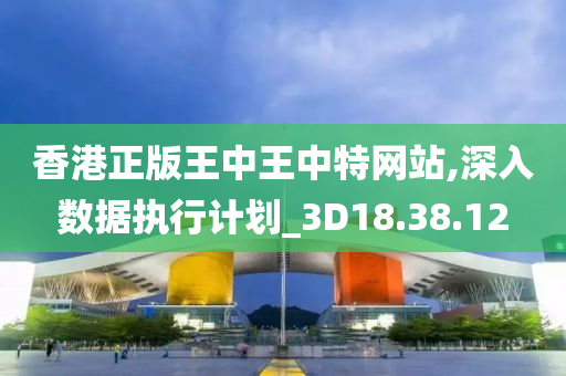 香港正版王中王中特网站,深入数据执行计划_3D18.38.12