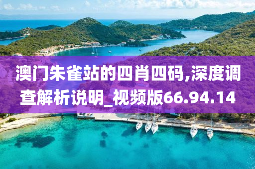 澳门朱雀站的四肖四码,深度调查解析说明_视频版66.94.14