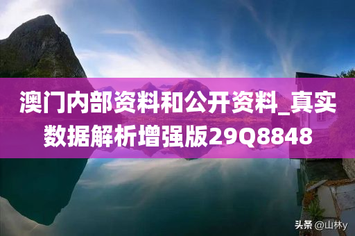 澳门内部资料和公开资料_真实数据解析增强版29Q8848