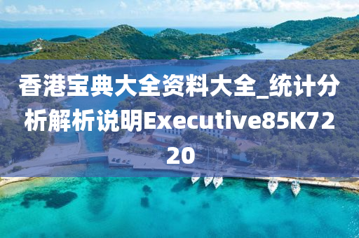 香港宝典大全资料大全_统计分析解析说明Executive85K7220