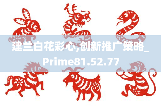 建兰白花彩心,创新推广策略_Prime81.52.77