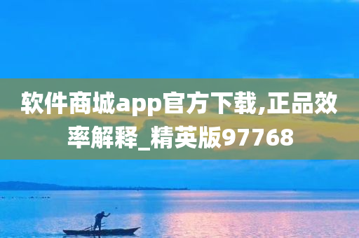 软件商城app官方下载,正品效率解释_精英版97768