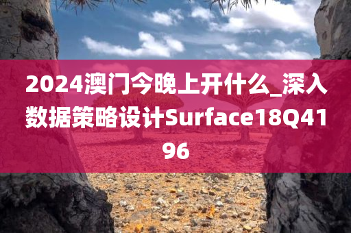 2024澳门今晚上开什么_深入数据策略设计Surface18Q4196