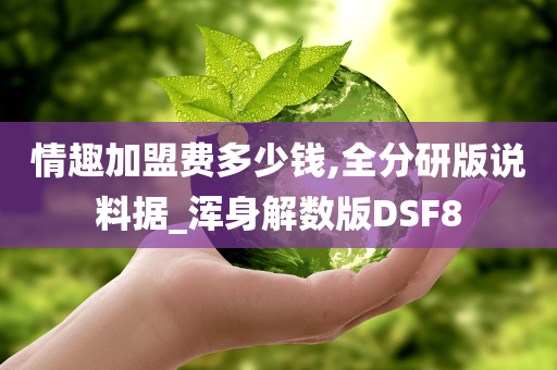 情趣加盟费多少钱,全分研版说料据_浑身解数版DSF8