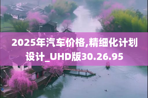 2025年汽车价格,精细化计划设计_UHD版30.26.95