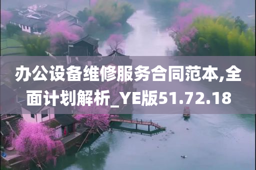 办公设备维修服务合同范本,全面计划解析_YE版51.72.18