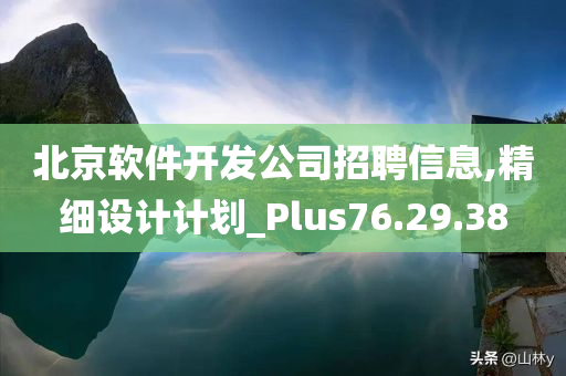 北京软件开发公司招聘信息,精细设计计划_Plus76.29.38