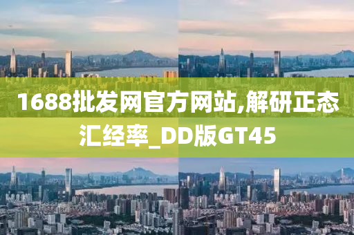 1688批发网官方网站,解研正态汇经率_DD版GT45