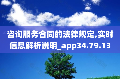 咨询服务合同的法律规定,实时信息解析说明_app34.79.13