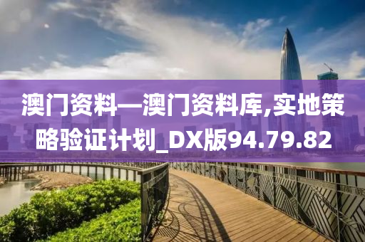 澳门资料—澳门资料库,实地策略验证计划_DX版94.79.82