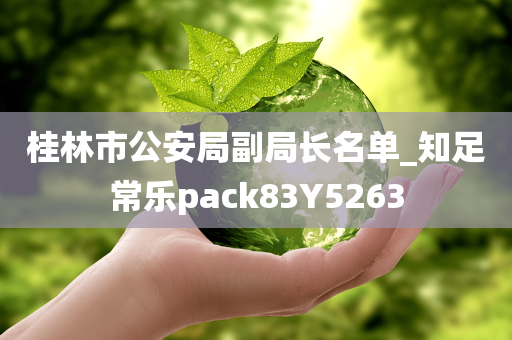 桂林市公安局副局长名单_知足常乐pack83Y5263