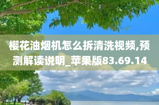 樱花油烟机怎么拆清洗视频,预测解读说明_苹果版83.69.14