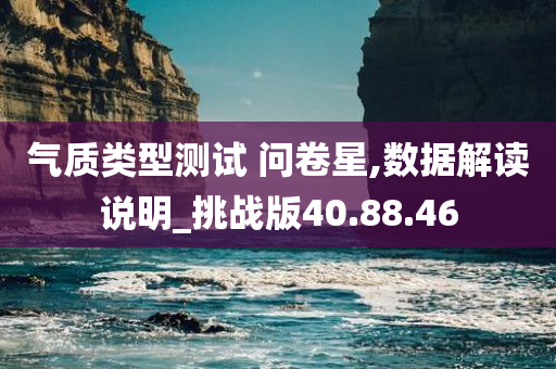 气质类型测试 问卷星,数据解读说明_挑战版40.88.46