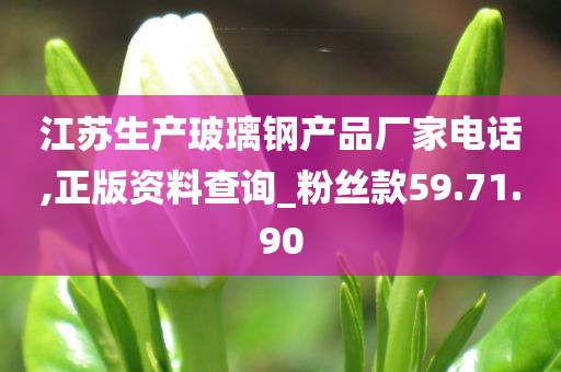 江苏生产玻璃钢产品厂家电话,正版资料查询_粉丝款59.71.90