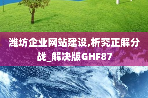 潍坊企业网站建设,析究正解分战_解决版GHF87