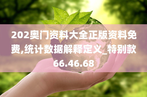 202奥门资料大全正版资料免费,统计数据解释定义_特别款66.46.68