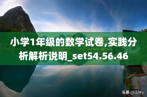 小学1年级的数学试卷,实践分析解析说明_set54.56.46