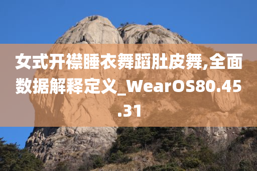 女式开襟睡衣舞蹈肚皮舞,全面数据解释定义_WearOS80.45.31