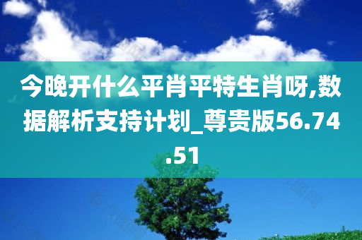 今晚开什么平肖平特生肖呀,数据解析支持计划_尊贵版56.74.51