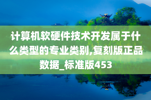 计算机软硬件技术开发属于什么类型的专业类别,复刻版正品数据_标准版453