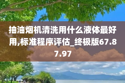 抽油烟机清洗用什么液体最好用,标准程序评估_终极版67.87.97