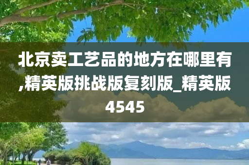 北京卖工艺品的地方在哪里有,精英版挑战版复刻版_精英版4545