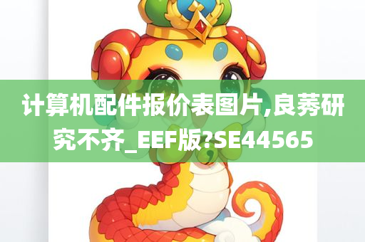 计算机配件报价表图片,良莠研究不齐_EEF版?SE44565