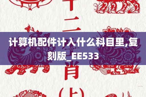 计算机配件计入什么科目里,复刻版_EE533