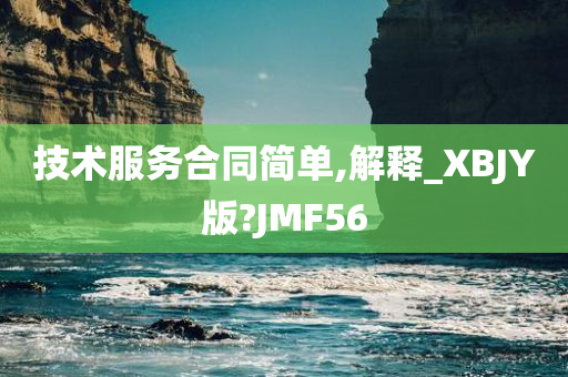 技术服务合同简单,解释_XBJY版?JMF56