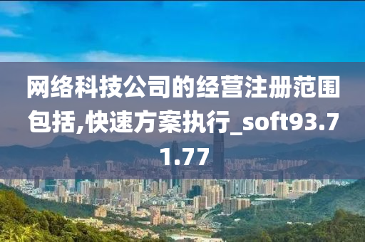 网络科技公司的经营注册范围包括,快速方案执行_soft93.71.77