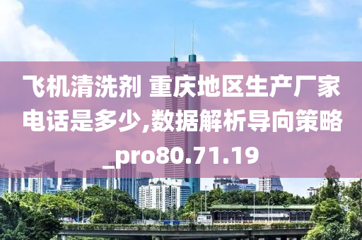 飞机清洗剂 重庆地区生产厂家电话是多少,数据解析导向策略_pro80.71.19