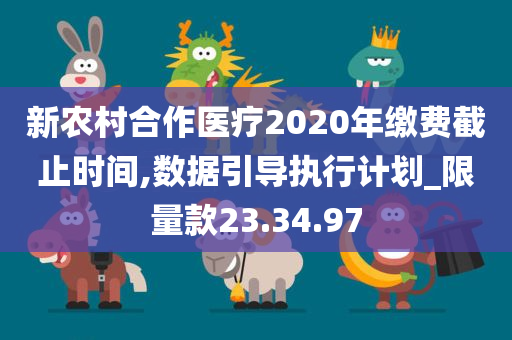 新农村合作医疗2020年缴费截止时间,数据引导执行计划_限量款23.34.97