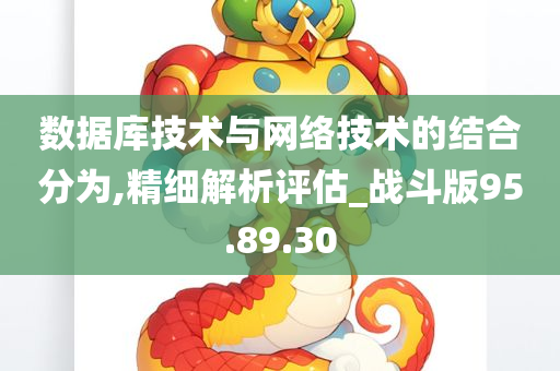 数据库技术与网络技术的结合分为,精细解析评估_战斗版95.89.30