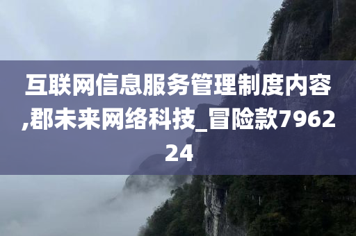 互联网信息服务管理制度内容,郡未来网络科技_冒险款796224