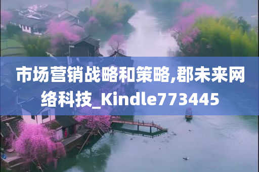 市场营销战略和策略,郡未来网络科技_Kindle773445